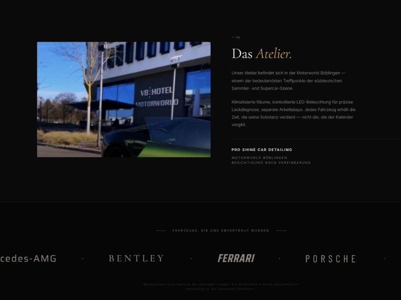 Pro Shine — Detailaufnahme 5